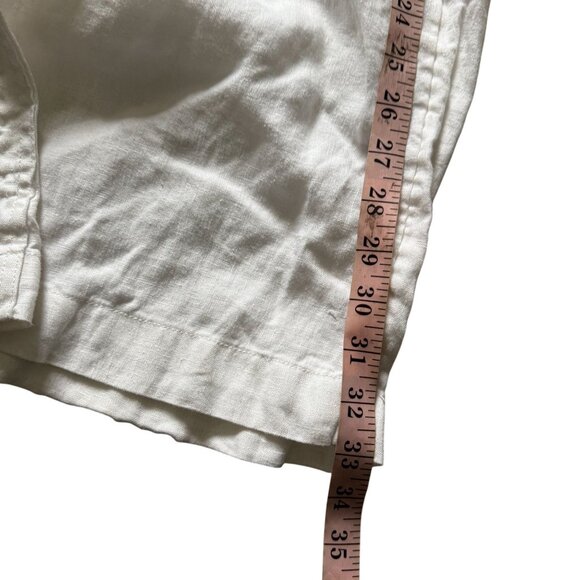 Athleta Straight Leg Pants Women's Size 8/T White Minimalist Stretch Everyday - Picture 9 of 12